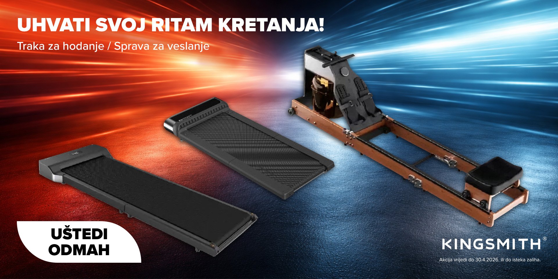 Kingsmith traka za trčanje